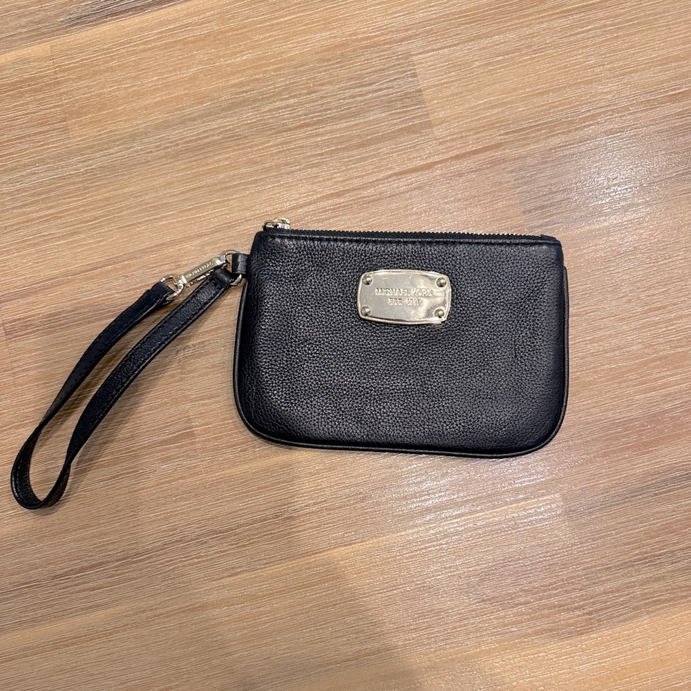 Kate Spade Wristlet Black Leather